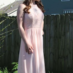 Peach Bridesmaid Dress